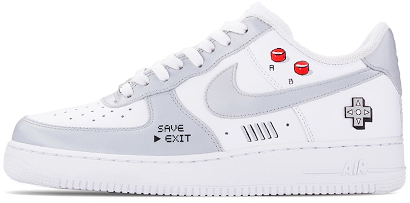 (W) 나이키 에어포스 1 '마리오 픽셀 블루그레이' (커스텀) 315115-112(TeamA-女款儿童节马里奥白灰) Buy (W) 나이키 에어포스 1 '마리오 픽셀 블루그레이' (커스텀) 315115-112(TeamA-女款儿童节马里奥白灰)