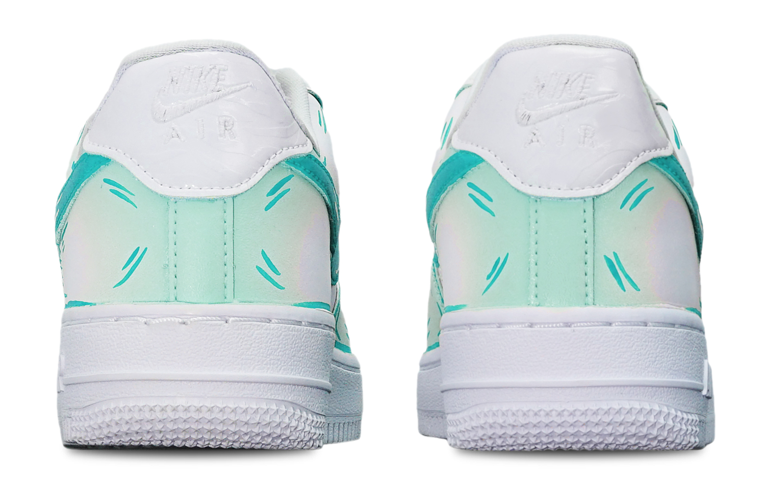 Purchase (W) [Zapatillas Personalizadas] Nike Air Force 1 Low '07 'Línea Azul Menta' DD8959-108-450452