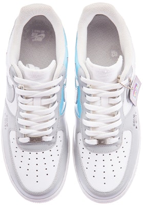 (W) 나이키 에어포스 1 '마리오 픽셀 블루그레이' (커스텀) 315115-112(TeamA-女款儿童节马里奥白灰) Purchase (W) 나이키 에어포스 1 '마리오 픽셀 블루그레이' (커스텀) 315115-112(TeamA-女款儿童节马里奥白灰)