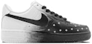Order 【定制球鞋】 Nike Air Force 1 Low 07 空軍一號 皮質 潑墨 滿天星 漸變 噴繪 低筒 板鞋 女款 黑白