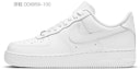 Sizing 【定制球鞋】 Nike Air Force 1 Low 07 空軍一號 皮質 潑墨 滿天星 漸變 噴繪 低筒 板鞋 女款 黑白