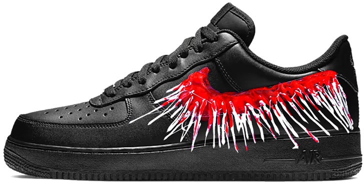custom-shoes-women-nike-air-force-1-low-07-venom-fang-dark-edition