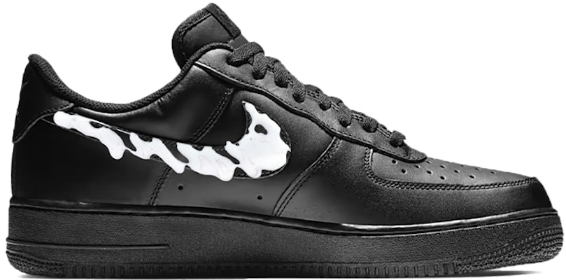 (W) 【定制鞋款】耐克空军1号低帮 '07 '毒牙深色版' 314192-009-(TeamY-女款血牙) Order (W) 【定制鞋款】耐克空军1号低帮 '07 '毒牙深色版' 314192-009-(TeamY-女款血牙)