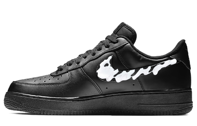 Lookbook (W) 【定制鞋款】耐克空军1号低帮 '07 '毒牙深色版' 314192-009-(TeamY-女款血牙)