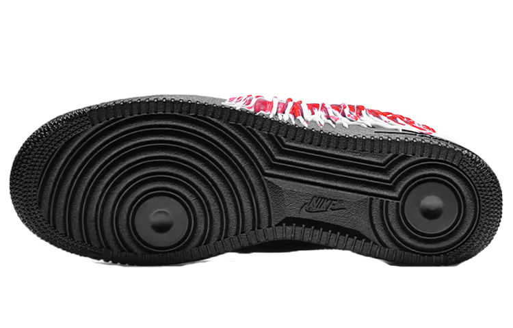 Sizing (W) 【定制鞋款】耐克空军1号低帮 '07 '毒牙深色版' 314192-009-(TeamY-女款血牙)