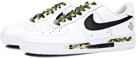(W) Zapatillas Nike Air Force 1 Low '07 'White Camo Graffiti Scope' 314192-117(Team叁-女款喷绘手绘白黄绿瞄准镜) Lookbook (W) Zapatillas Nike Air Force 1 Low '07 'White Camo Graffiti Scope' 314192-117(Team叁-女款喷绘手绘白黄绿瞄准镜)