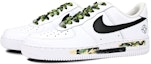 Lookbook (W) Zapatillas Nike Air Force 1 Low '07 'White Camo Graffiti Scope' 314192-117(Team叁-女款喷绘手绘白黄绿瞄准镜)