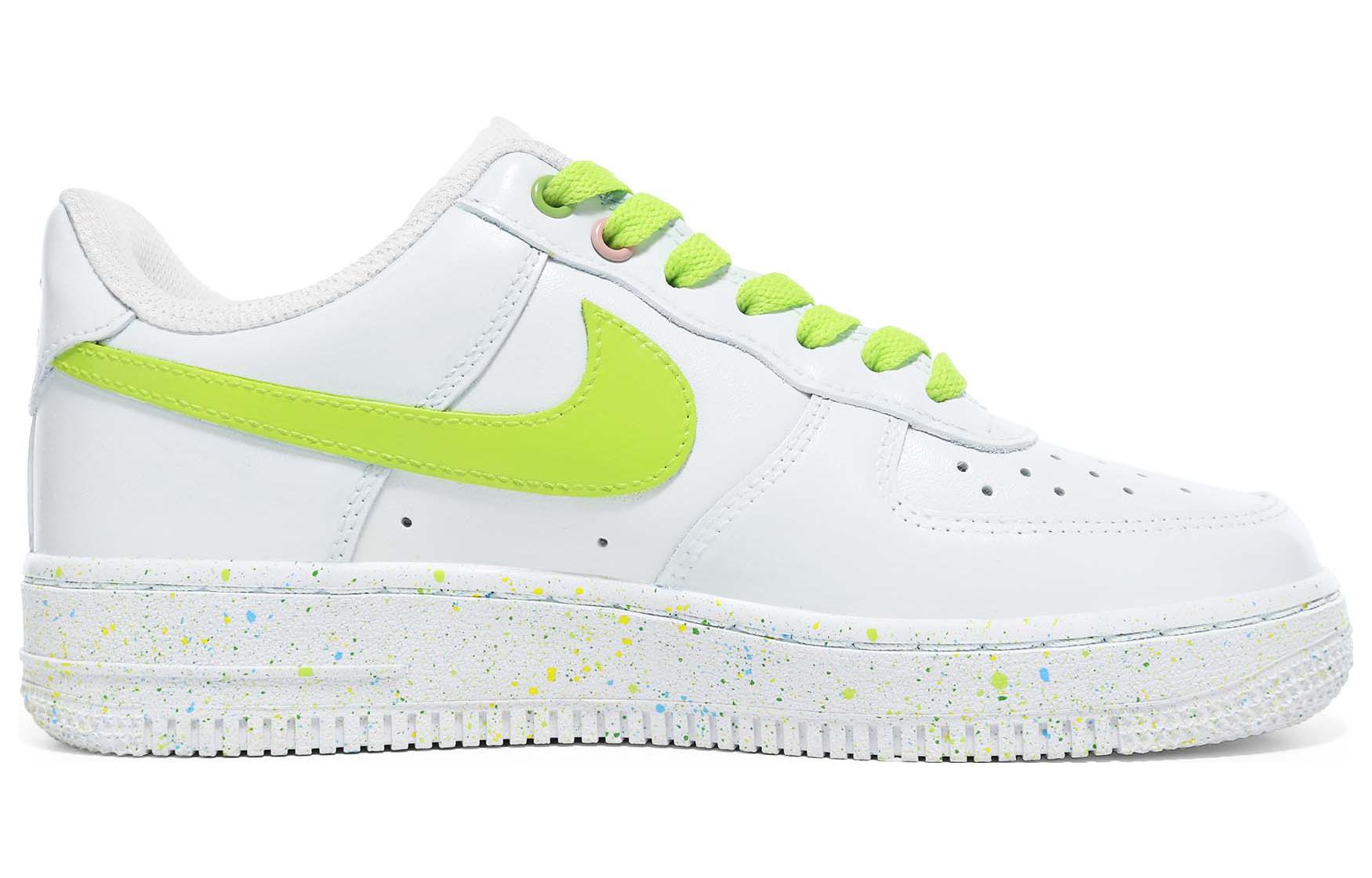 Lookbook (W) 나이키 에어포스 1 로우 '액티브 그린 스우시' (커스텀) DD8959-100(Team36-女款活力绿钩)