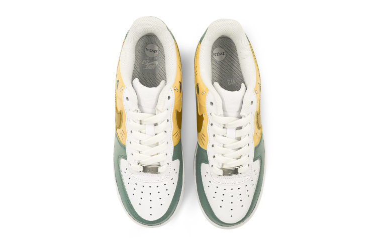 Shop (W) [Zapatillas Personalizadas] Nike Air Force 1 Low 'Té de la Tarde y Café' DD8959-100(Team9-女款下午茶)