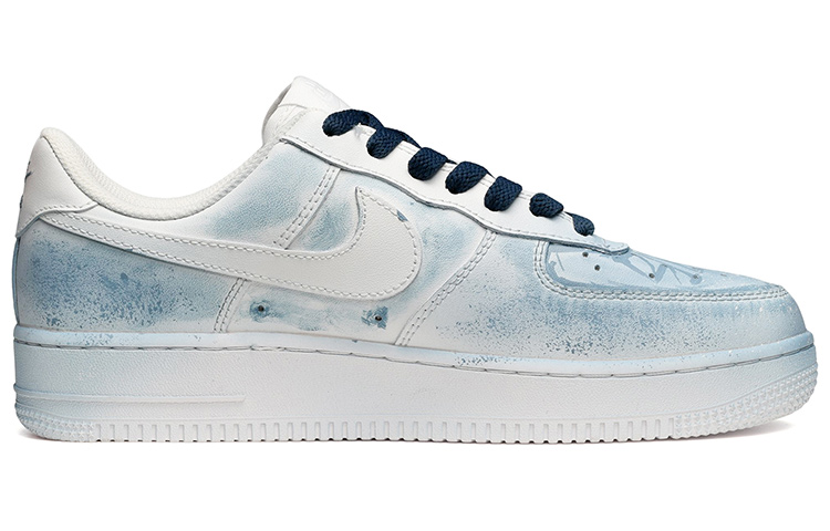 Order (W) Zapatillas Nike Air Force 1 Low 'Azul Denim Envejecido-Blanco' DD8959-100(TeamE-女款做旧牛仔蓝白)