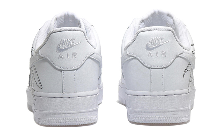Purchase (W) [Zapatillas Personalizadas] Nike Air Force 1 Low 'Ángel y Demonio' DH2920-111(Team10-鸳鸯翅膀女白黑QD)