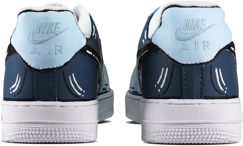 【訂製球鞋】Nike Air Force 1 Low 二次元天空 小眾風格 復古防滑 耐磨 低筒 板鞋 女款 白藍 Shop 【訂製球鞋】Nike Air Force 1 Low 二次元天空 小眾風格 復古防滑 耐磨 低筒 板鞋 女款 白藍