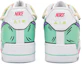 Shop 【定製球鞋】 Nike Air Force 1 Low 空軍一號 動漫二次元 塗鴉解構雙鞋帶 融化 低筒 板鞋 女款 白綠紫