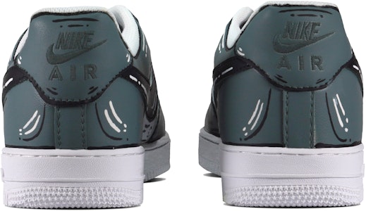 (W) 【カスタムシューズ】(女性) ナイキ エア フォース 1 ロー 'アニメ ジャングル グリーン' DD8959-100(Team84-二次元丛林女款) Shop (W) 【カスタムシューズ】(女性) ナイキ エア フォース 1 ロー 'アニメ ジャングル グリーン' DD8959-100(Team84-二次元丛林女款)