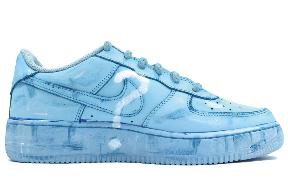 Order (W) カスタム Nike Air Force 1 Low "アロースモグブルー" DD8959-100(Team25-蓝浸染)