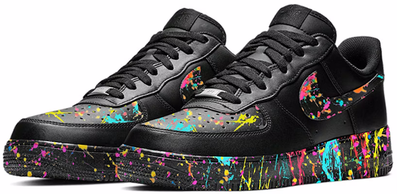 【定制球鞋】Nike Air Force 1 空軍一號 低幫 藝術家系列 塗鴉風 手繪 板鞋 女款 黑 Lookbook 【定制球鞋】Nike Air Force 1 空軍一號 低幫 藝術家系列 塗鴉風 手繪 板鞋 女款 黑