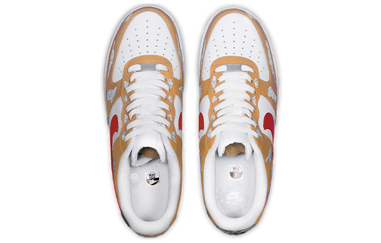 [Custom Shoes] (W) Nike Air Force 1 Low 'Astronaut Scratch-Off Red Brown' 圖 5