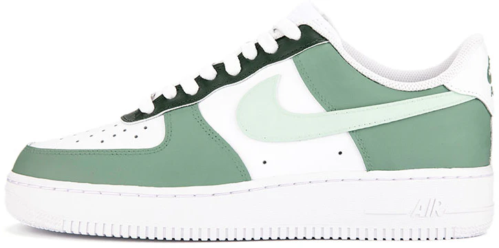 custom-shoes-women-nike-air-force-1-low-avocado-green-custom-graffiti