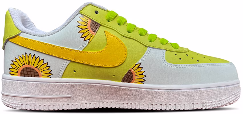 (W) Kasut Custom Nike Air Force 1 Rendah 'Hijau Avocado Biru Baby Bunga Matahari' DD8959-100(TeamD-向日葵) Order (W) Kasut Custom Nike Air Force 1 Rendah 'Hijau Avocado Biru Baby Bunga Matahari' DD8959-100(TeamD-向日葵)