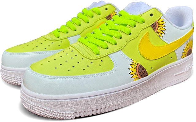 (W) Kasut Custom Nike Air Force 1 Rendah 'Hijau Avocado Biru Baby Bunga Matahari' DD8959-100(TeamD-向日葵) Lookbook (W) Kasut Custom Nike Air Force 1 Rendah 'Hijau Avocado Biru Baby Bunga Matahari' DD8959-100(TeamD-向日葵)