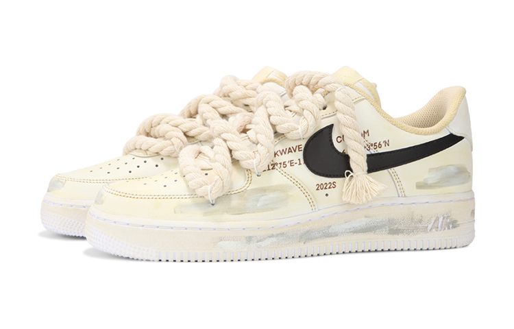 Lookbook (W) カスタム AF1 ロー "ベージュロープ"(80 characters including spaces) DD8959-100(Team24-女款空军麻绳)