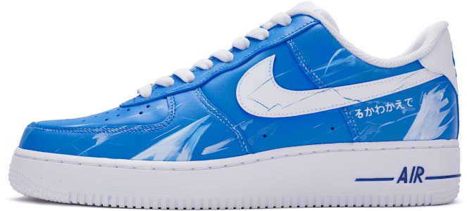 【定制球鞋】Nike Air Force 1 Low BIGNIU 熱血青春 空軍一號 風暴 手繪噴繪 低幫 板鞋 女款 白藍 Buy 【定制球鞋】Nike Air Force 1 Low BIGNIU 熱血青春 空軍一號 風暴 手繪噴繪 低幫 板鞋 女款 白藍