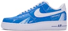 Buy 【定制球鞋】Nike Air Force 1 Low BIGNIU 熱血青春 空軍一號 風暴 手繪噴繪 低幫 板鞋 女款 白藍