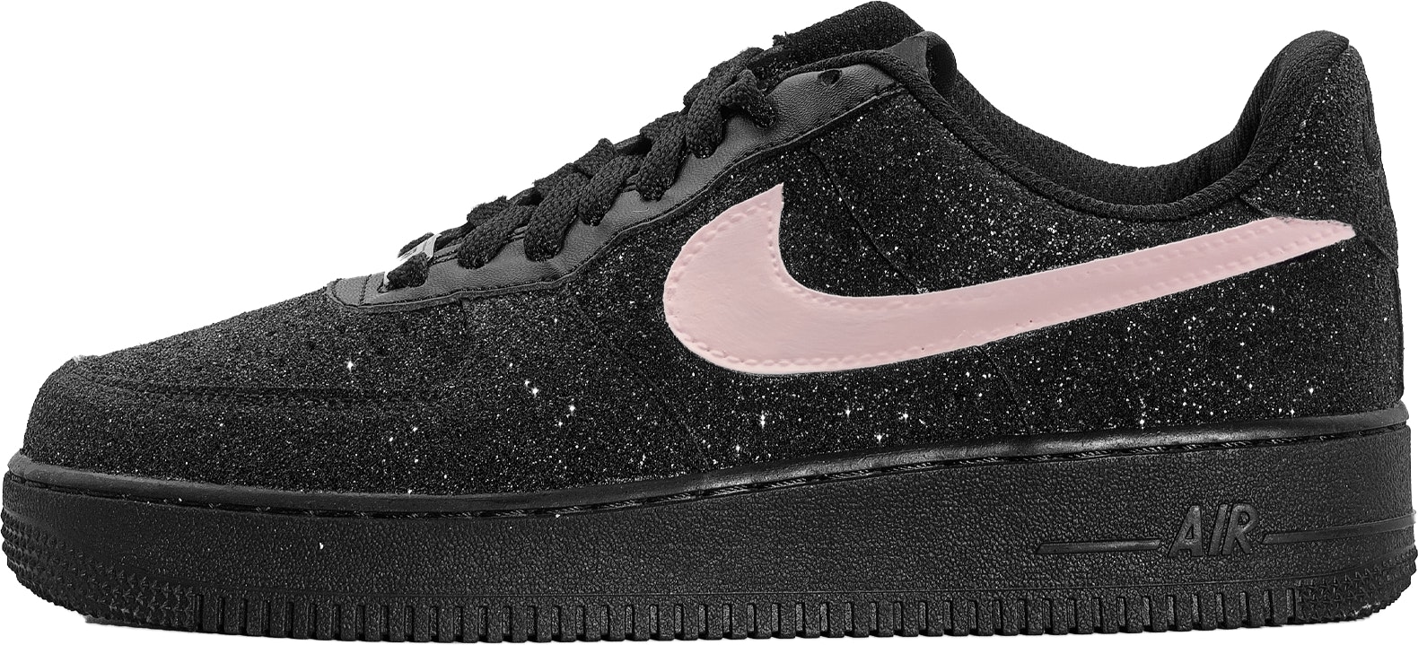 custom-shoes-women-nike-air-force-1-low-black-light-diamond-pink