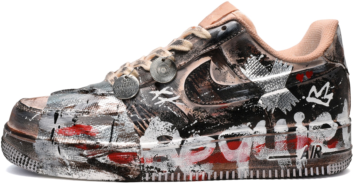 custom-shoes-women-nike-air-force-1-low-black-white-red-dd-8959-100-team-e