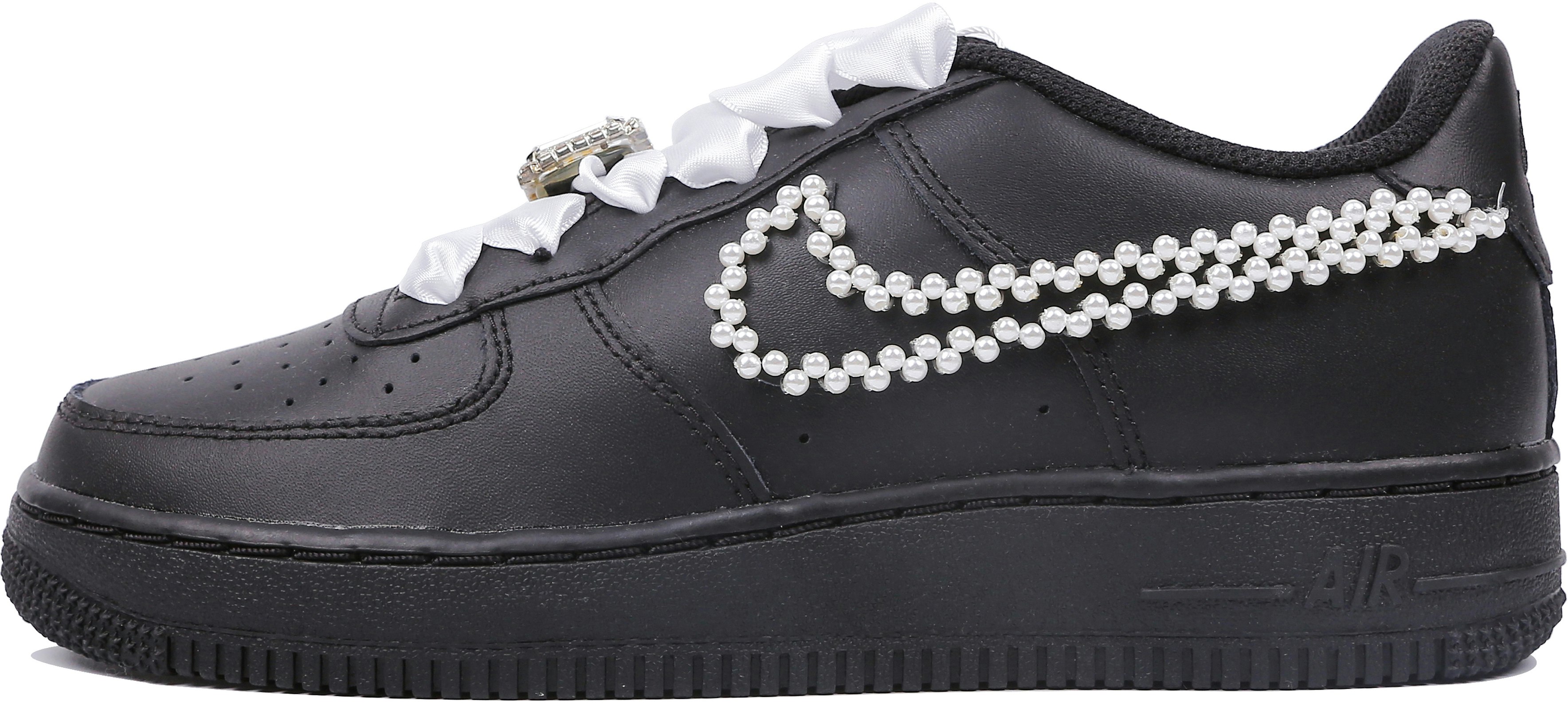 custom-shoes-women-nike-air-force-1-low-black-pearl-ribbon