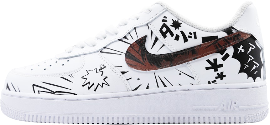 【訂製球鞋】 Nike Air Force 1 Low 熱血男高 復古經典 街頭潮流 手繪簡約百搭 低筒 板鞋 女款 黑白紅 Buy 【訂製球鞋】 Nike Air Force 1 Low 熱血男高 復古經典 街頭潮流 手繪簡約百搭 低筒 板鞋 女款 黑白紅