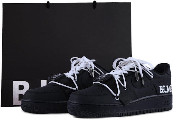 【訂製球鞋】 Nike Air Force 1 Low 07 空軍一號 黑武士 暗黑系 啞光 機能 低筒 板鞋 女款 黑白 Buy 【訂製球鞋】 Nike Air Force 1 Low 07 空軍一號 黑武士 暗黑系 啞光 機能 低筒 板鞋 女款 黑白