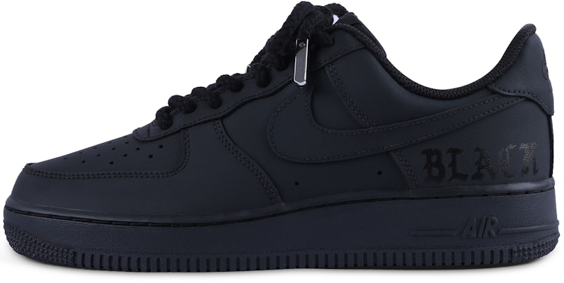(W) 나이키 에어포스 1 로우 '블랙 다크로드' (커스텀) DD8959-001(TEAM55-哑光纯黑壹) Buy (W) 나이키 에어포스 1 로우 '블랙 다크로드' (커스텀) DD8959-001(TEAM55-哑光纯黑壹)