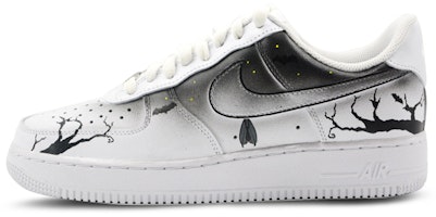 (W) 【カスタムシューズ】(女性用) ナイキ エアフォース1 ロウ 'ブラックナイトバット' DD8959-100(Team9-女款万圣节黑夜蝙蝠QD) Buy (W) 【カスタムシューズ】(女性用) ナイキ エアフォース1 ロウ 'ブラックナイトバット' DD8959-100(Team9-女款万圣节黑夜蝙蝠QD)