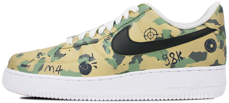 (W) Nike Air Force 1 Bajo "Camuflaje" Pintadas a Mano 314192-117(Team叁-女款喷绘手绘迷彩温变军事) Buy (W) Nike Air Force 1 Bajo "Camuflaje" Pintadas a Mano 314192-117(Team叁-女款喷绘手绘迷彩温变军事)