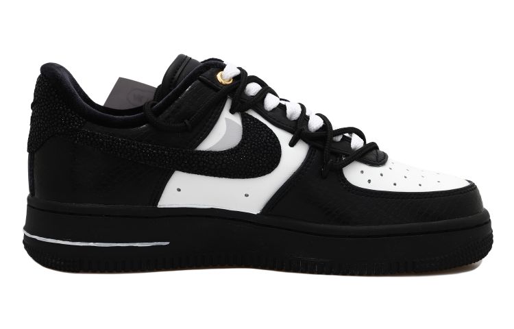 Order (W) [定制鞋款] 耐克空军一号低帮‘黑白熊猫蛇皮’ DX6035-001(Team拾玖-双钩熊猫S-BOX）