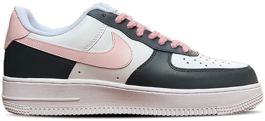 【定制球鞋】Nike Air Force 1 Low Triple White 空軍一號 可愛 法鬥 小狗 黑粉撞色 麻繩鞋帶 手繪彩繪 低幫 板鞋 女款 黑白粉 Order 【定制球鞋】Nike Air Force 1 Low Triple White 空軍一號 可愛 法鬥 小狗 黑粉撞色 麻繩鞋帶 手繪彩繪 低幫 板鞋 女款 黑白粉