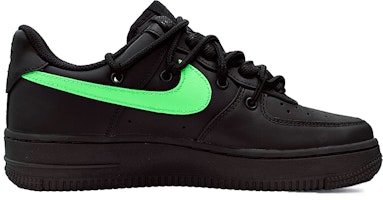 【定制球鞋】Nike Air Force 1 Low 空軍一號 DSC解構鞋帶 卡通笑臉 高街 低幫 板鞋 女款 黑綠 Order 【定制球鞋】Nike Air Force 1 Low 空軍一號 DSC解構鞋帶 卡通笑臉 高街 低幫 板鞋 女款 黑綠