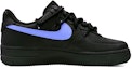 Order 【定制球鞋】Nike Air Force 1 Low 空軍一號 DSC解構鞋帶 卡通笑臉 高街 低筒 板鞋 女款 黑紫