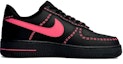 Order 【訂製球鞋】 Nike Air Force 1 Low 玫瑰紅縫線 百搭 手繪改色 防滑耐磨 低筒 板鞋 女款 黑粉