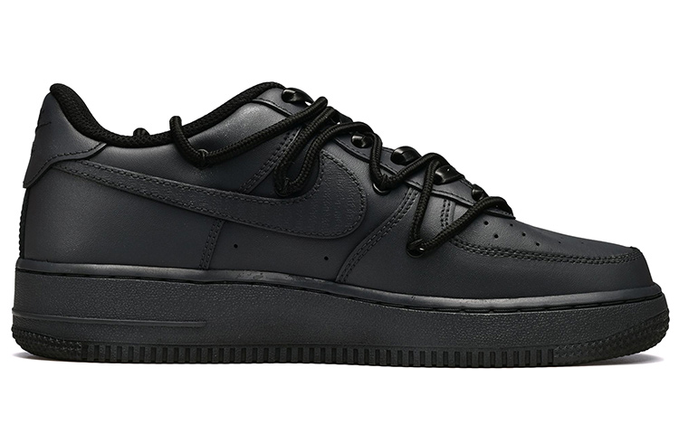Order (W) 【定制鞋款】Nike Air Force 1 低帮 '黑橙钩' DD8959-001(TeamE-女款橙色勾子QD)