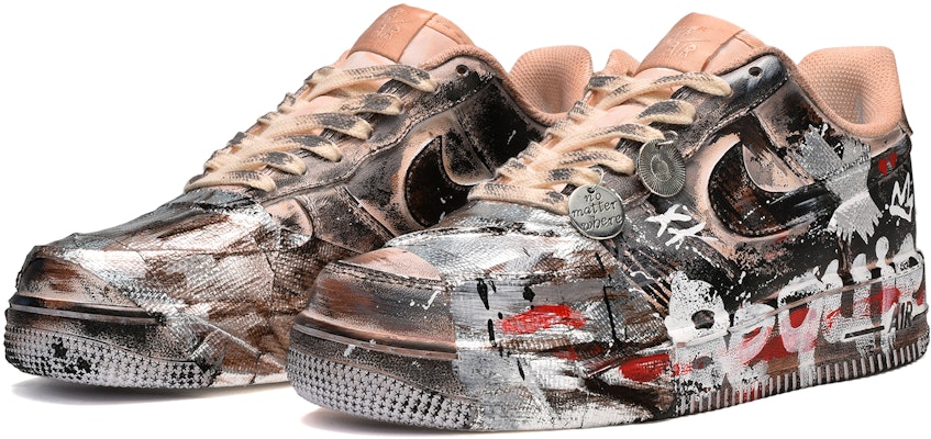 (W) 【定制鞋款】耐克空军1号低帮“黑白红” DD8959-100(TeamE-女款末日战神黑白红) Lookbook (W) 【定制鞋款】耐克空军1号低帮“黑白红” DD8959-100(TeamE-女款末日战神黑白红)