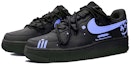 Lookbook 【定制球鞋】Nike Air Force 1 Low 空軍一號 DSC解構鞋帶 卡通笑臉 高街 低筒 板鞋 女款 黑紫