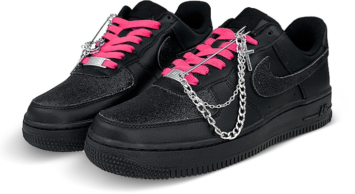 (W) ナイキ AF1 ロー "黒ピンク星ペンダント" DD8959-001(Team47-女款满天星粉SBOX) Lookbook (W) ナイキ AF1 ロー "黒ピンク星ペンダント" DD8959-001(Team47-女款满天星粉SBOX)