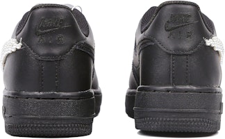 (W) ナイキ エア フォース 1 ロー 'ブラックパールリボン' (女性用カスタムシューズ) DH2920-001(Team4-女款黑珍珠QD) Shop (W) ナイキ エア フォース 1 ロー 'ブラックパールリボン' (女性用カスタムシューズ) DH2920-001(Team4-女款黑珍珠QD)