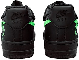 【定制球鞋】Nike Air Force 1 Low 空軍一號 DSC解構鞋帶 卡通笑臉 高街 低幫 板鞋 女款 黑綠 Shop 【定制球鞋】Nike Air Force 1 Low 空軍一號 DSC解構鞋帶 卡通笑臉 高街 低幫 板鞋 女款 黑綠