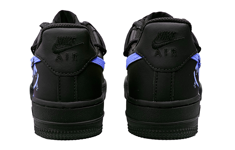 Shop (W) [定制鞋] 耐克空军1号低帮 '黑紫微笑' DD8959-001(TeamK-紫苑)
