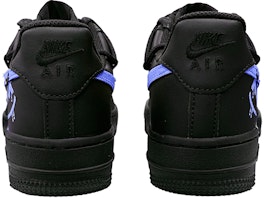 【定制球鞋】Nike Air Force 1 Low 空軍一號 DSC解構鞋帶 卡通笑臉 高街 低筒 板鞋 女款 黑紫 Shop 【定制球鞋】Nike Air Force 1 Low 空軍一號 DSC解構鞋帶 卡通笑臉 高街 低筒 板鞋 女款 黑紫