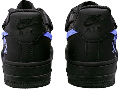 (W) 나이키 에어포스 1 로우 '블랙 퍼플 스마일' (커스텀) DD8959-001(TeamK-紫苑) Shop (W) 나이키 에어포스 1 로우 '블랙 퍼플 스마일' (커스텀) DD8959-001(TeamK-紫苑)