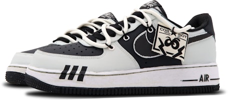 【定製球鞋】 Nike Air Force 1 Low 黑桃契約 retrro 塗鴉 簡約 百搭 防滑耐磨 低筒 板鞋 女款 黑白 Shop 【定製球鞋】 Nike Air Force 1 Low 黑桃契約 retrro 塗鴉 簡約 百搭 防滑耐磨 低筒 板鞋 女款 黑白